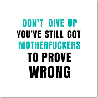 Inspirational Fun Quote Posters and Art